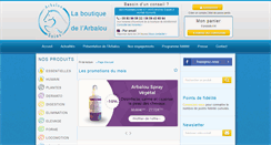 Desktop Screenshot of boutique-arbalou.com